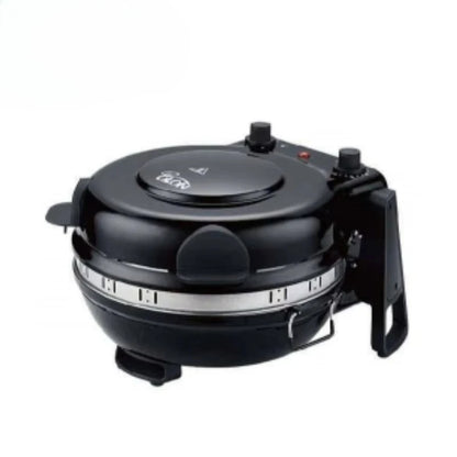 Elektrischer eingebauter Pizzaofen aus Edelstahl für den Innenbereich, Grillmaschine mit Backofen, Steinbackform