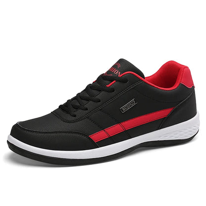 Pu Leder Männer Schuhe Turnschuhe Trend Casual Atmungsaktive Freizeit Männlichen Turnschuhe Nicht-Slip Schuhe Vulkanisierte Schuhe Tenis Masculino
