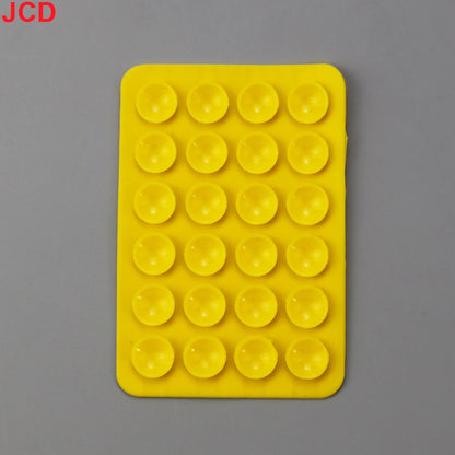 JCD 24 Square Thickened Silicone Suction Cup Suction Cups Mobile Phone Tablet Luggage Suction Cup Universal Charger Leather Case.