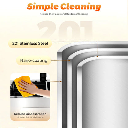 16 * 12-Zoll-Unterbau-Einzelschüssel-Küchenspüle aus Edelstahl mit Zubehör, (1 Abflusskorb, 1 Seifenspender), Schwarz