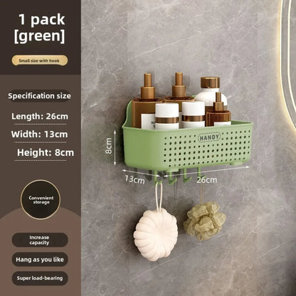 Keine Notwendigkeit, Löcher zu Bohren, WC-Aufbewahrungsregal, Badezimmer, Wandmontage, Kosmetik, Waschtisch, Aufbewahrung, Schminkregal, Küche, Wandregal