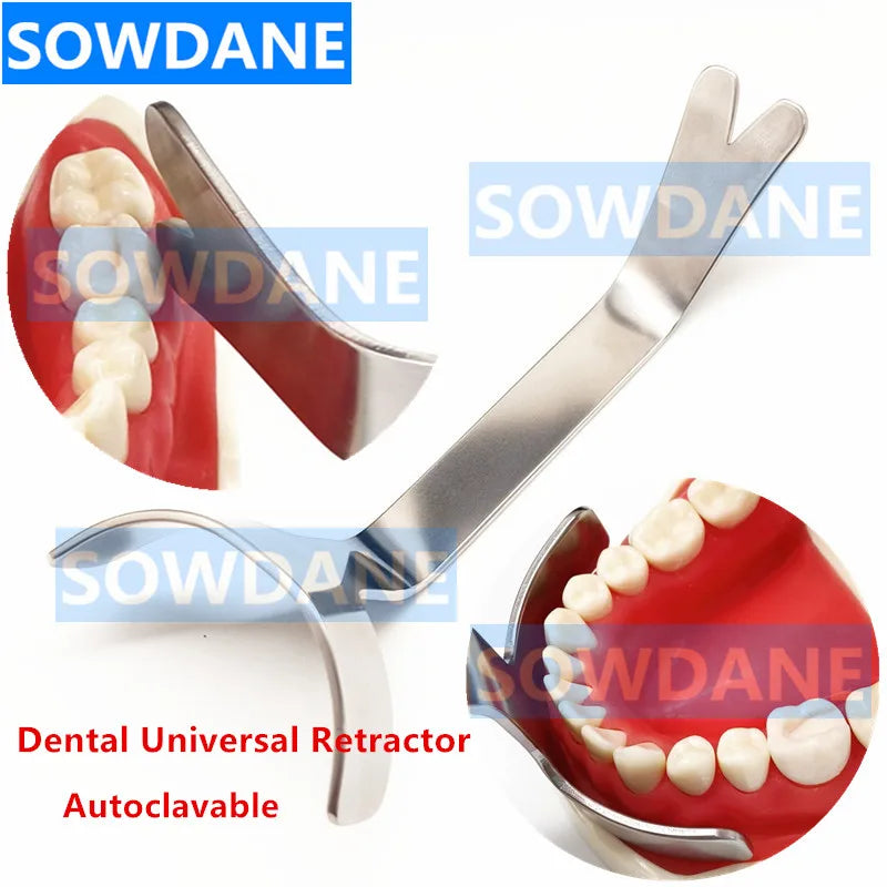 1 piece Dental Implant Lip & Cheek Retractor Orthodontic Surgical Mouth Opener Instrument Autoclavable Stainless Steel.