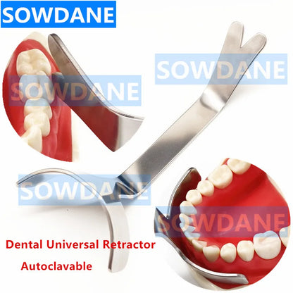 1 piece Dental Implant Lip & Cheek Retractor Orthodontic Surgical Mouth Opener Instrument Autoclavable Stainless Steel.