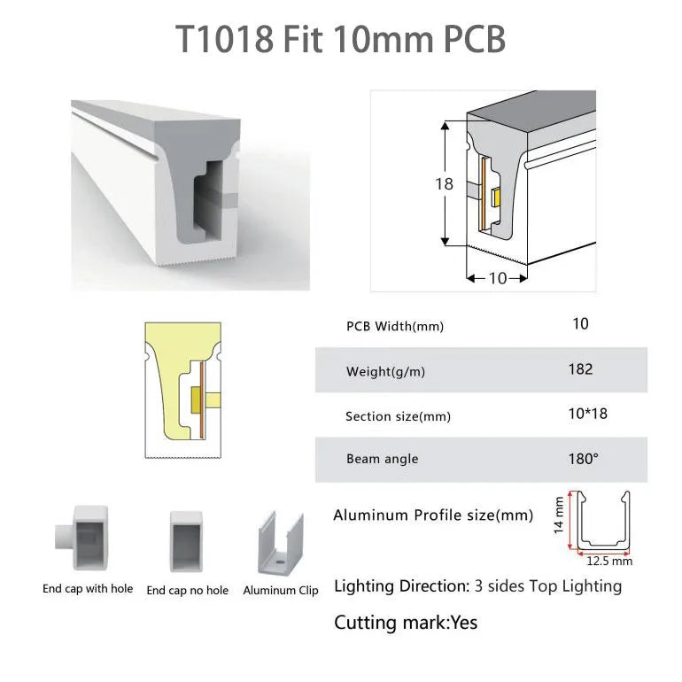 Neon LED Silicone Tube Flexible Soft Light For SK6812 WS2812B WS2811 DIY Holiday Decoration Strip Bar Lighting Tape Waterproof