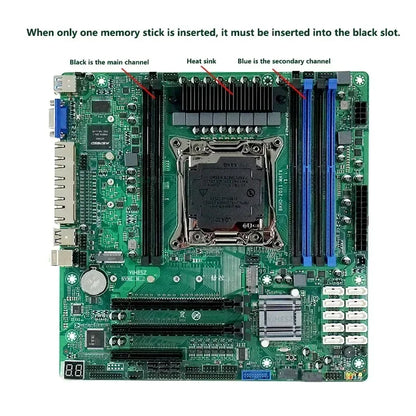 C612 Nas Motherboard DIY Kit E5 2680/2673/2686/2697A V4 CPU 32/64/96/128GB DDR4 Virtual Machine Routers 4x2.5GE 10xSATA Raid.