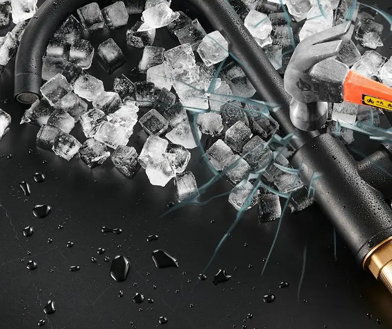 Kitchen Hot and Cold Water Faucets Household Kitchen Sink Splash Proof Sink Tap Deck Mounted Sprayer Taps