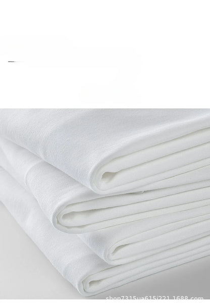 300g Cotton T Shirts Men Short Sleeved Heavyweight  Summer Round Neck Loose Breathable Shirt for Men Women Basic Tee.