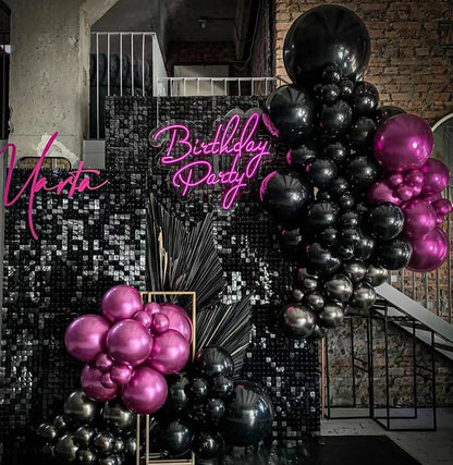 20/10/5Pcs 4D Runde Folienballons 10/18/22 zoll Metall Rose Gold Silber 4D Folienballons Helium Luft Globos Geburtstag Hochzeit Dekor.