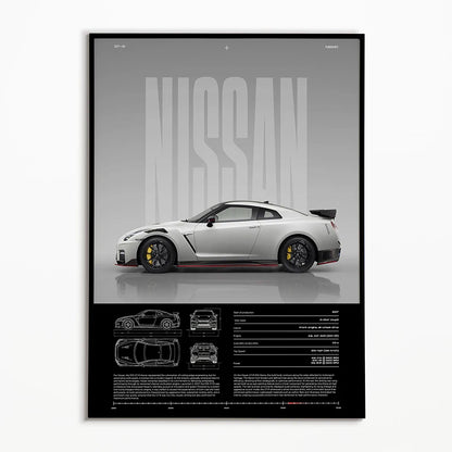 Black & White Famous Cars Posters Classic Car Photography Print Man Cave Canvas Painting Wall Art Pictures for Home Decoration.