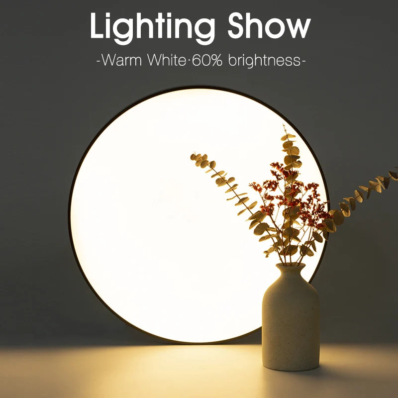 Intelligente LED-Deckenleuchte, 36 W, 50 W, dimmbar, moderne LED-Deckenleuchten mit APP-Fernbedienung für Schlafzimmer, Wohnzimmer.