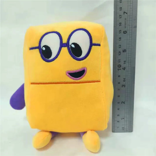 10pcs Cartoon number Plush Doll Toy Educational Stuffed Movie TV number Toys Kids Gift early childhood education doll.