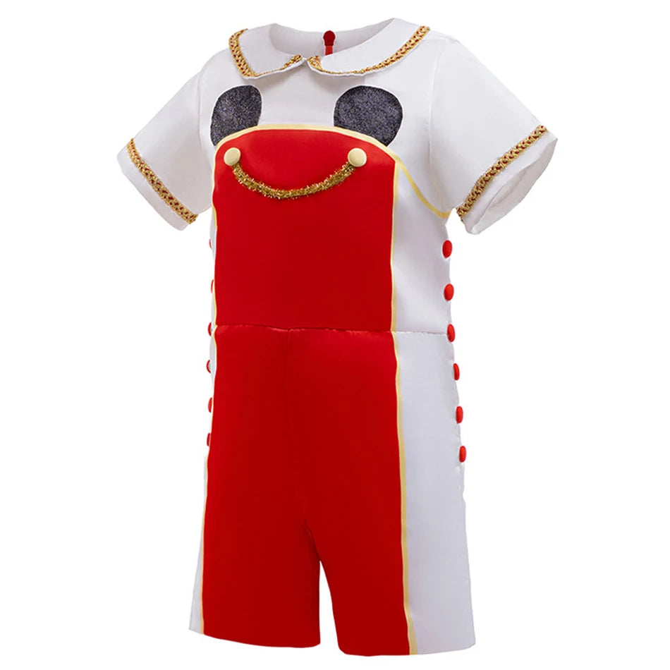 Kleinkind Disney Mickey Minnie Maus Cosplay Kleid Baby Mädchen Jungen Polka Dot Outfits Kinder Halloween Geburtstag Nette Kleidung Sets.