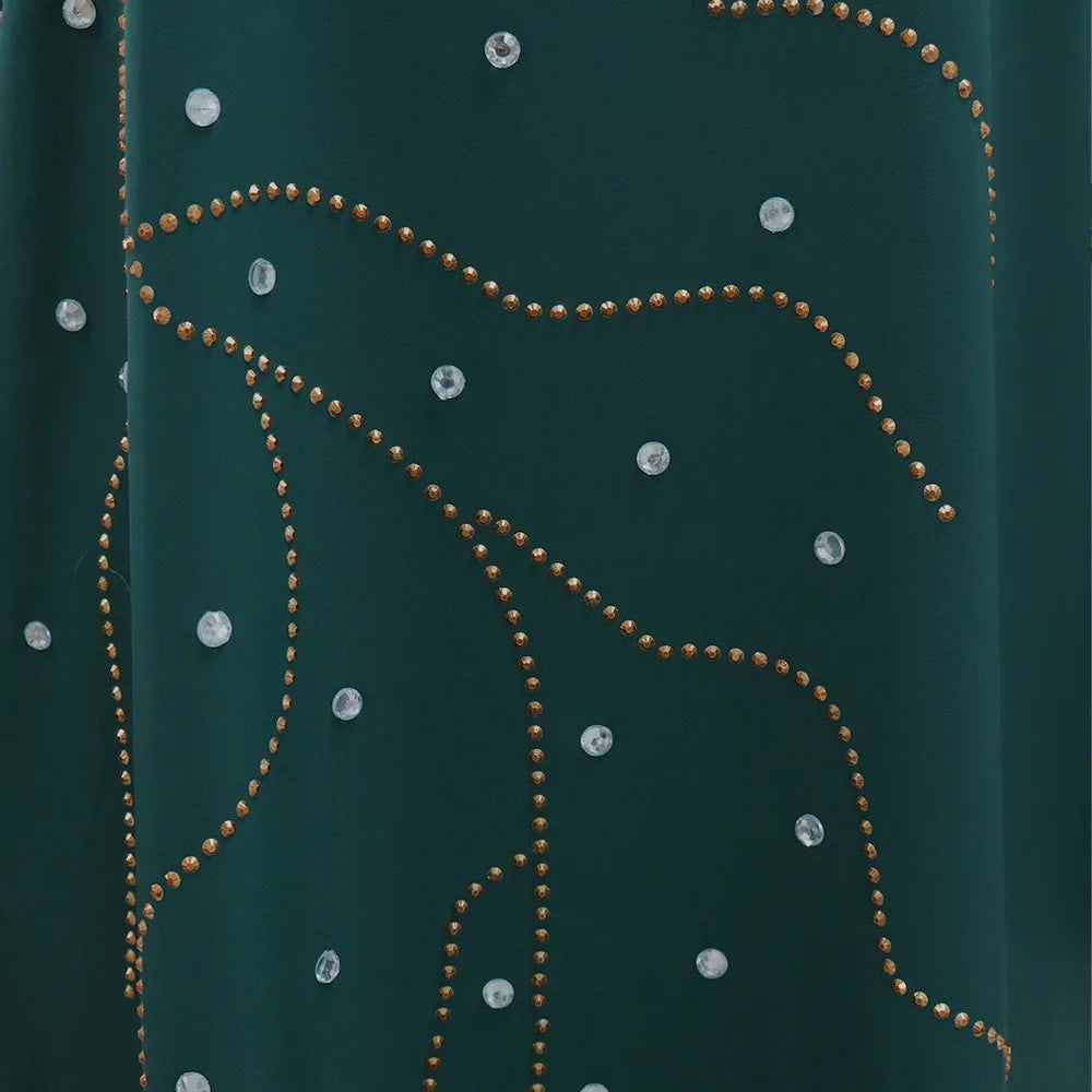 Kaftan Eid elegante muslimische Frauen Kleid Ramadan Party Dubai Abaya Truthahn Islam lange Abendkleider Musulmane elegante Vestidos