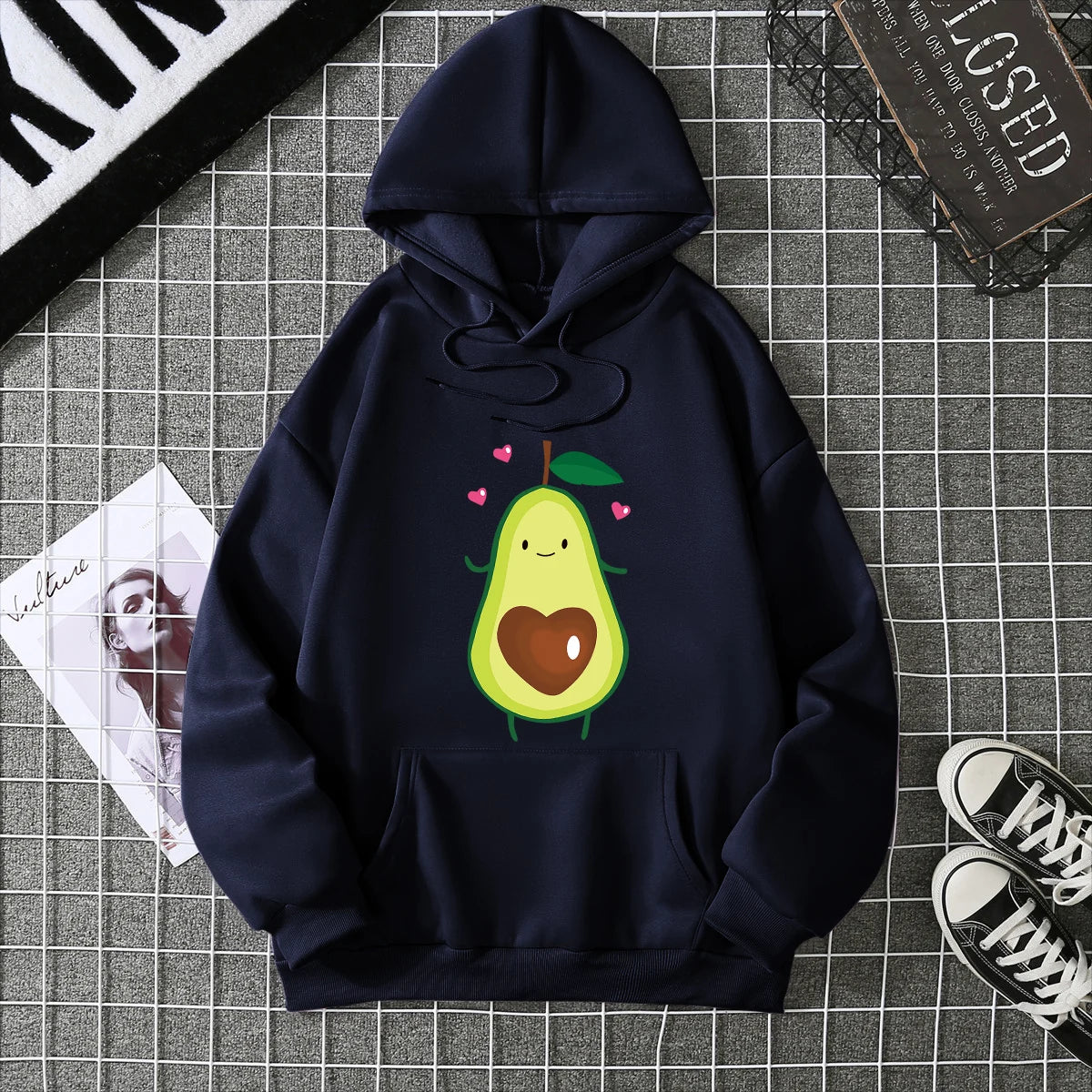 2025 Winter Neue Damen Hoodie High Street Unisex-Stil Doppeltaschen Sweatshirts Oberbekleidung Plus-Size Damenbekleidung CYXX 224.