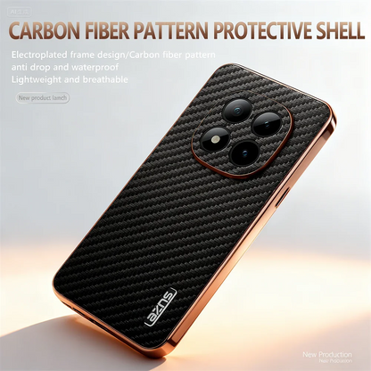 For Xiaomi Redmi Note 15 pro plus Carbon Fiber Phone Case -New Hot Series Mi Note 13/14 pro Plus/15 pro Poco X7/X6/M6 pro Case5G.