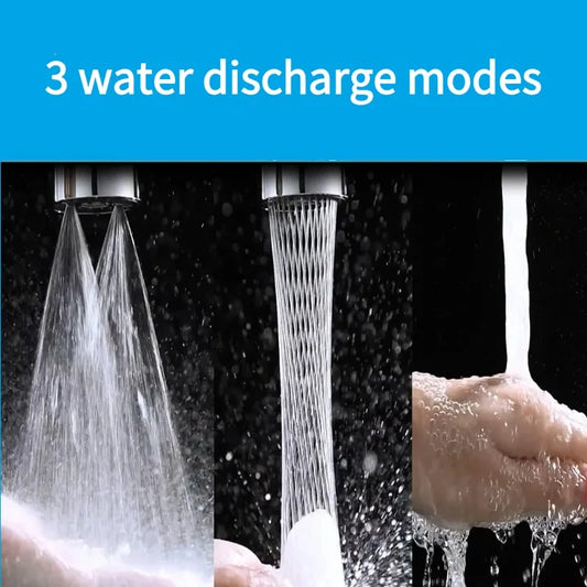 1PC Stainless steel Kitchen Pull Out Faucet Sprayer Nozzle 3 In 1 Universal Water Saving Bathroom Basin Sink Shower Spray Head