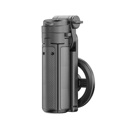 Magnetic Phone Holder 360° Rotation Pocket Selfie Stick With Bluetooth Remote Adjustable Desktop Stand for Live Streaming.