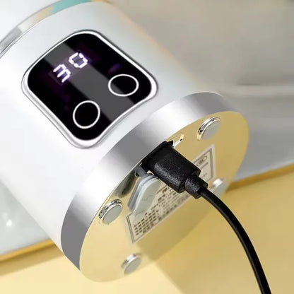 2025 New Household Charging MINI Crushed Ice Electric Juicer Powerful Motor 450ML Large Capacity Digital Display Juice Cup.