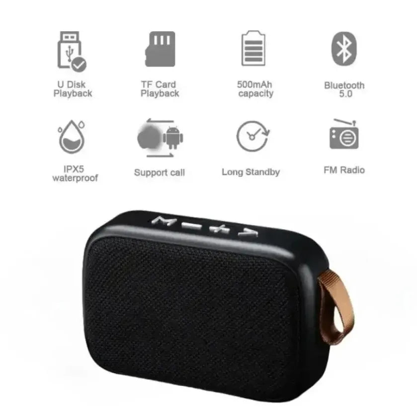 XIKCU TWS Bluetooth Speakers Portable Outdoor Oxford Loudspeaker Wireless Column 3D Stereo Music Player Surround Hifi sound Box.