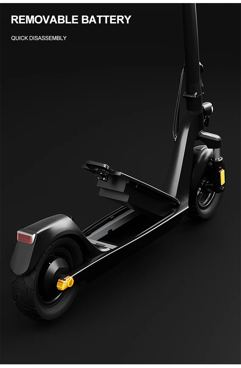 JOYOR C10E ABE Electric Scooter for Adults 10" E-Scooter with 48V 10.4Ah Removable Battery 20km/h.