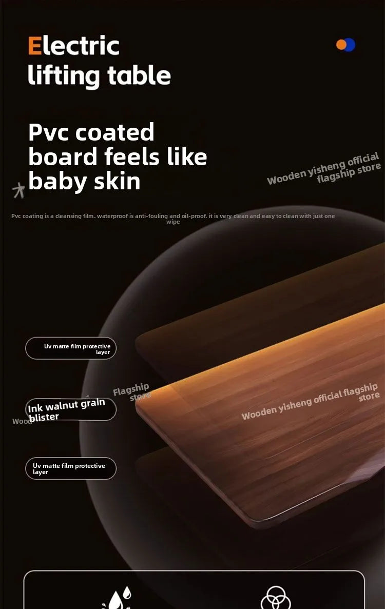 Elektrischer höhenverstellbarer intelligenter Stehschreibtisch, Computer-Workstation, Heimbüro, Gaming-Tisch, Arbeitszimmer, Schreibtisch, Desktop-Computer