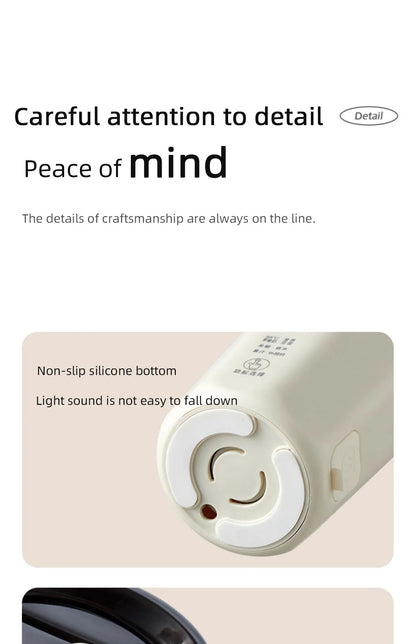 350ML Soybean Milk Machine Automatic Intelligent Food Blender Electric Fruit Juicer Water Boiling Kettle Rice Paste Maker 220v