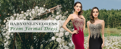 BABYONLINE Maßgeschneidertes Abendkleid All CoPearl Sleeve Full Crystals Etuikleid Abiye.