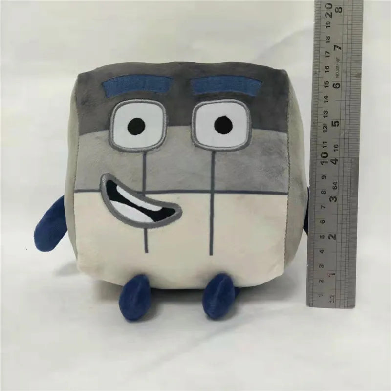 10pcs Cartoon number Plush Doll Toy Educational Stuffed Movie TV number Toys Kids Gift early childhood education doll.