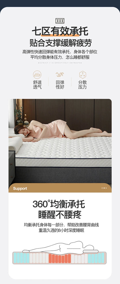 Latexmatratzen für zu Hause, Tatami-Matten, gepolstert zur Miete, dünne Polster für Einzel- und Doppel-Studentenwohnheime, verdickt