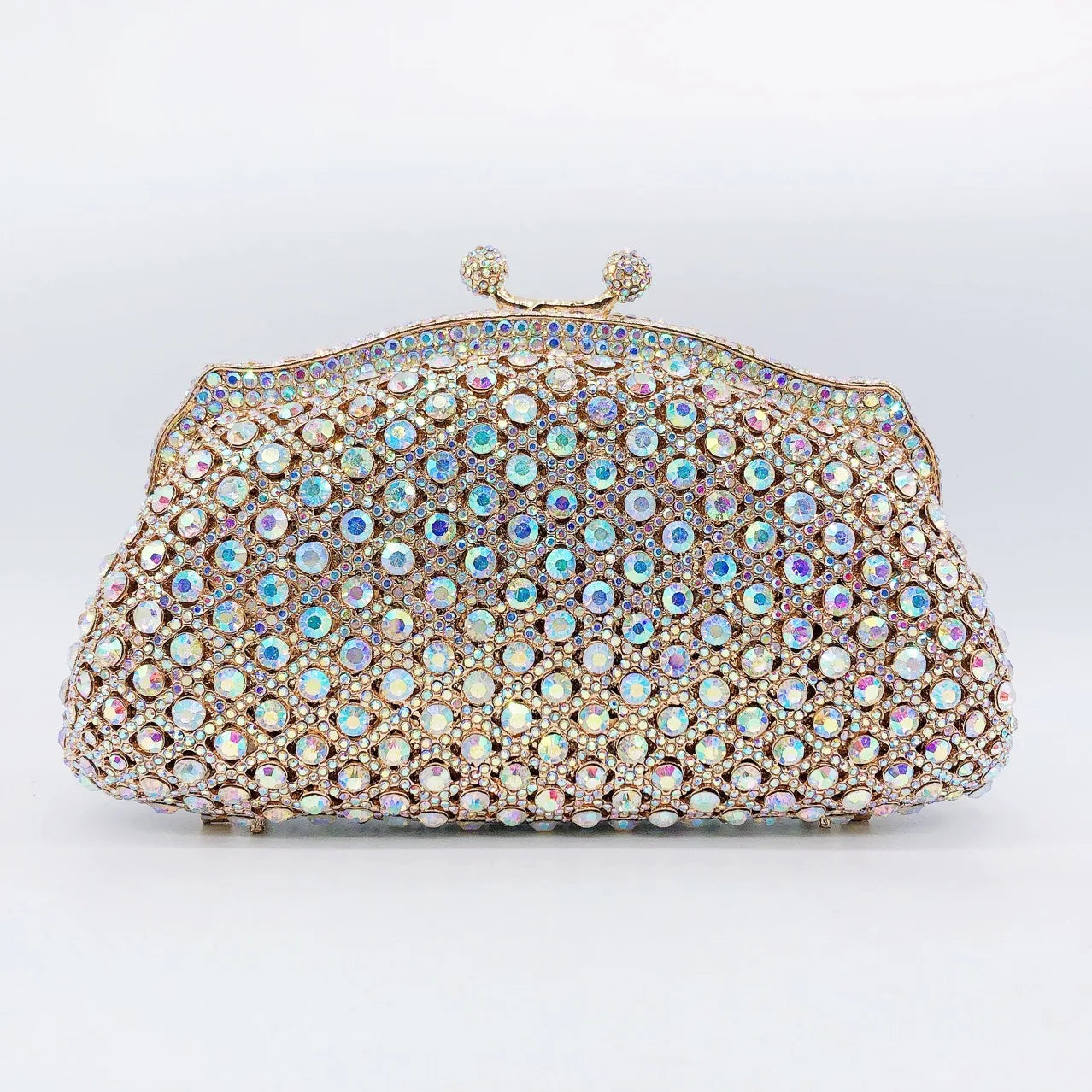 Diamond Dinner Hollow Rhinestone Banquet Clutch Bag Handtassen Dames Bolsos De Fiesta Para Mujer Boda Women's Rhinestone Handbag.