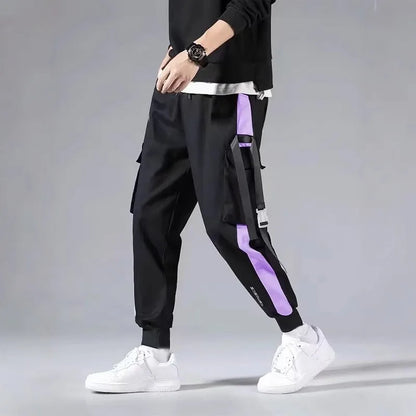 Men's new pants, men's Korean style trendy loose fitting student ins nine point chic casual workwear pants, trendy brand ankle b.