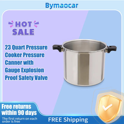 Thickened Stainless Steel Pressure Cooker With Spring Valve Safeguard Devices Gas Stoves Cooker Explosion-Proof Top Instant.