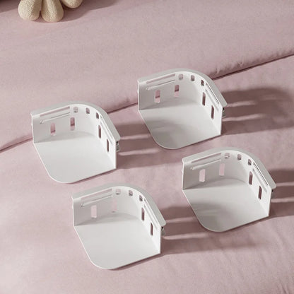 4Pcs Bed Sheet Holder Sheet Ties Multifunctional use Heavy Duty Bedsheet Corner Tightener Clip Bedspread fixing.