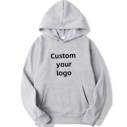 Customized hooded shirt for men and women, featuring photos and logos of your design. High end gifts in EU sizes