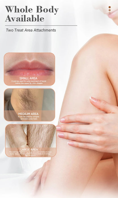 KODO 2025 High-end customization ice Laser Hair removal Laser Epilator Permanent IPL Painless Photoepilator 4 in 1 face and body.