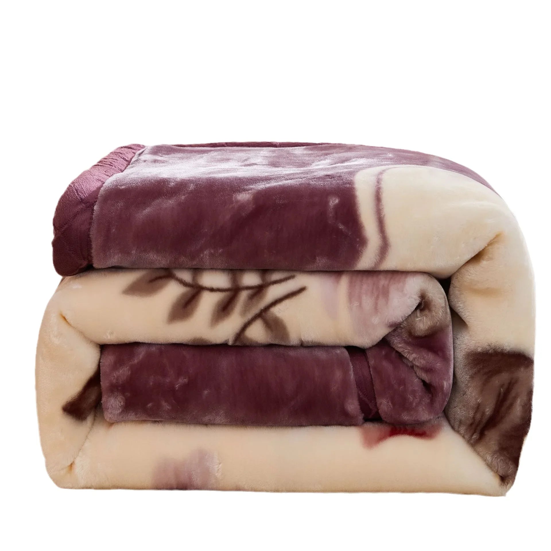 Double layer thickened to 6kg  - et quilt autumn and winter warm fleece wedding  - et cushion bedding.