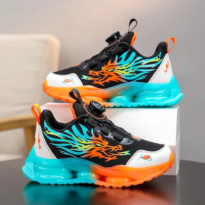 Autumn Origin Children Sneaker Boys Shoes 4 To 10 Years School Kid Sports Shoes Anti-slip Fashion Trainer Boy Sneaker.