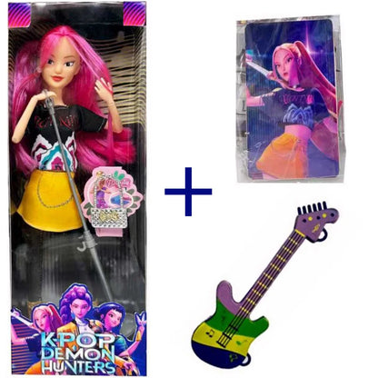 New Korean Wave Girl Group K-POP Witch Hunt Doll Rumi Mirazoi Toy Vinyl Doll Christmas Children's Birthday Gift.