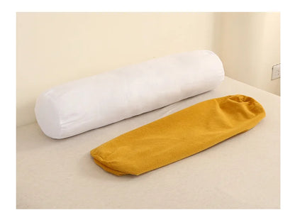 Body Pillow Pregnancy Pillows Chin Lumbar and Leg Support Stomach and Back Sleepers Adjustable Bendable Roll Pillow for Sleeping.