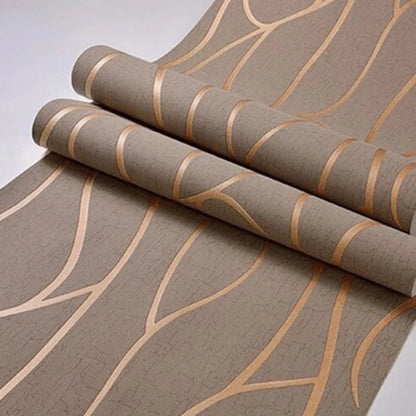 3D Stereoskopische TV Hintergrund Tapete Europäischen Vliesstoff Schlafzimmer Wohnzimmer Tapete Einfache Moderne Gestreifte Kurve