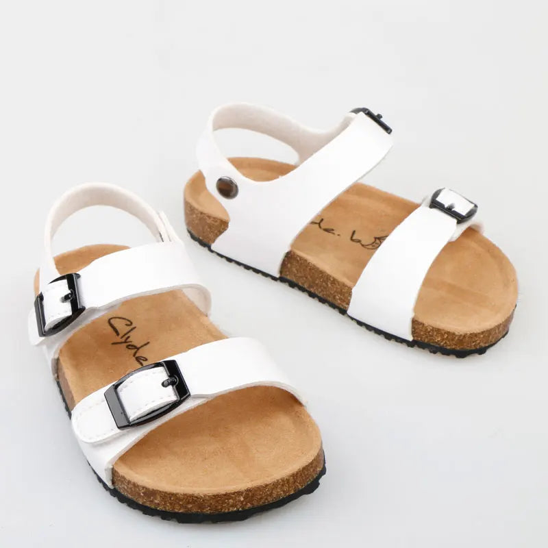 Kids Sandals Toddler Girl Shoes Boys Sandal Casual Shoes Unisex Soft Leather Girls Sandals Summer Kids Shoes 1-3 4-6 Year Old.