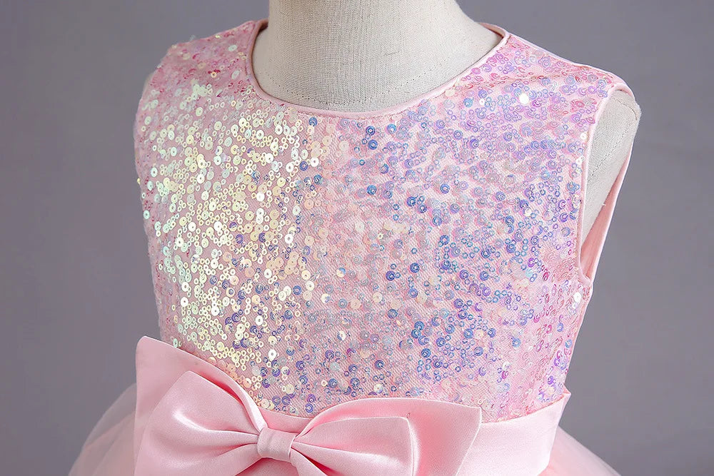 2025, lila Mädchen-Partykleider für Kinder, Mädchenkleider, Performance, Junior-Kleid, Hochzeit, Abend, Abschlussball, Urlaub, Rock, Kostüm.