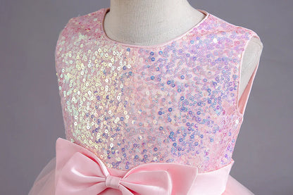 2025, lila Mädchen-Partykleider für Kinder, Mädchenkleider, Performance, Junior-Kleid, Hochzeit, Abend, Abschlussball, Urlaub, Rock, Kostüm.