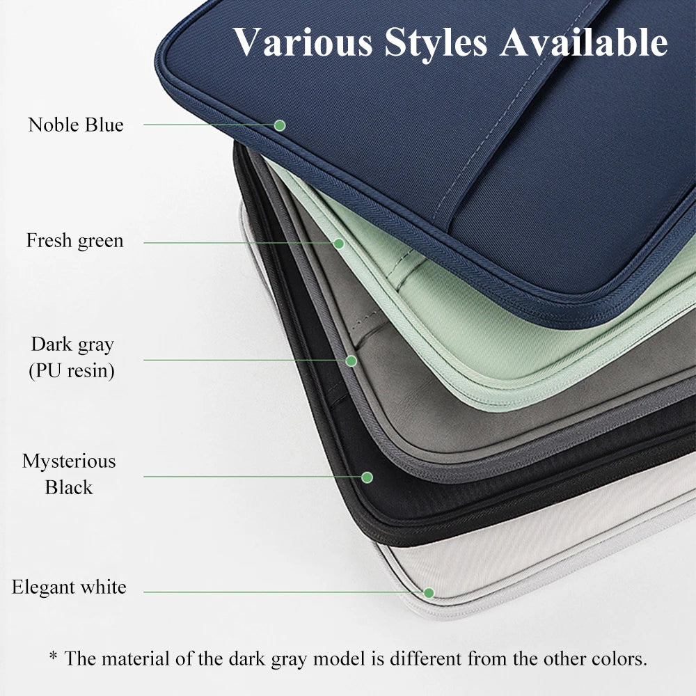 Laptop Bag for 11-13 Inch Protective Tablet Sleeve Case Padded Carrying Case Fit for iPad Macbook Xiaomi ASUS HUAWEI Lenovo.