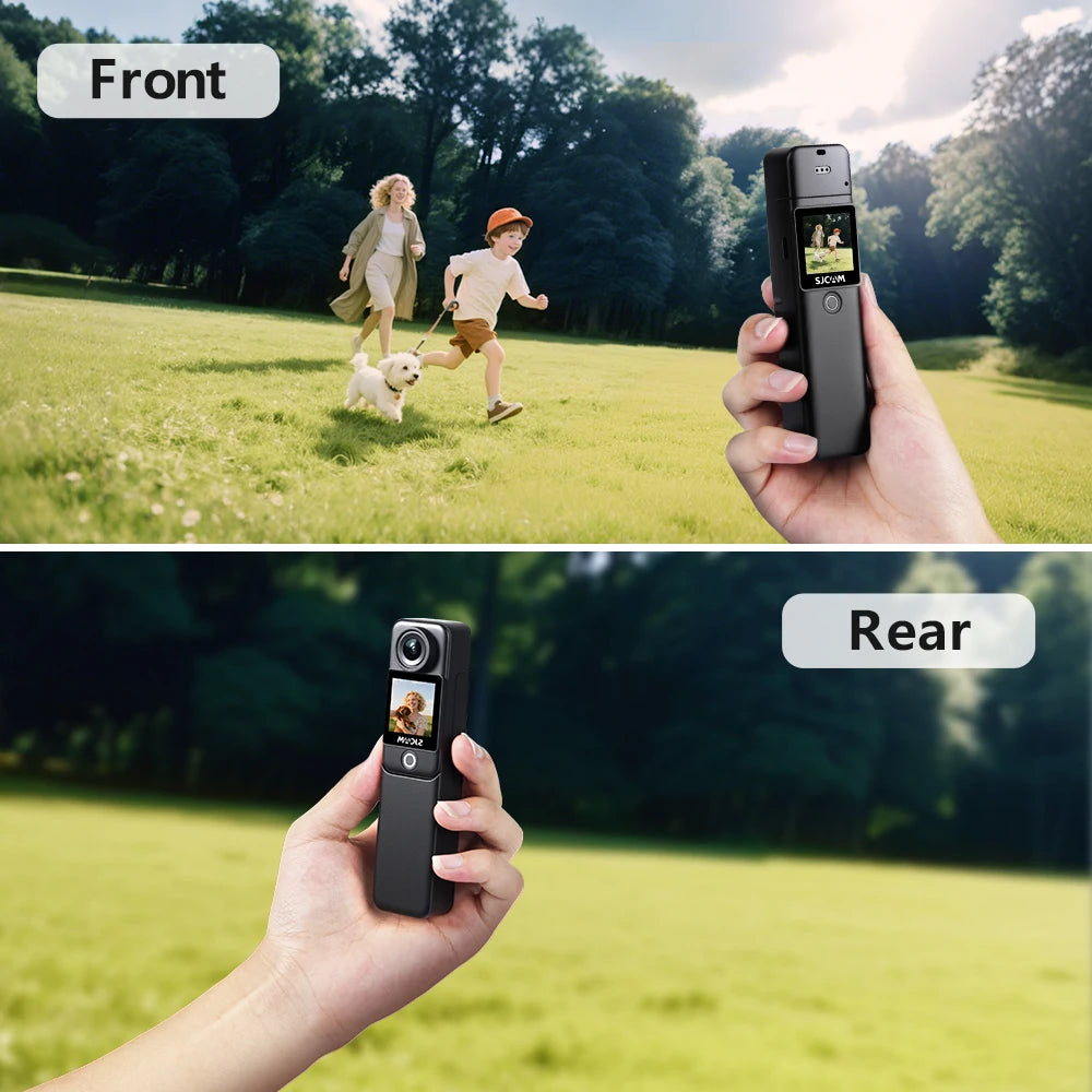 SJCAM C300 4K Action Camera Touch Screen 6-Axis Gyro Stabilization 30m Waterproof 1000+2800mAh Battery 460Min Recording.