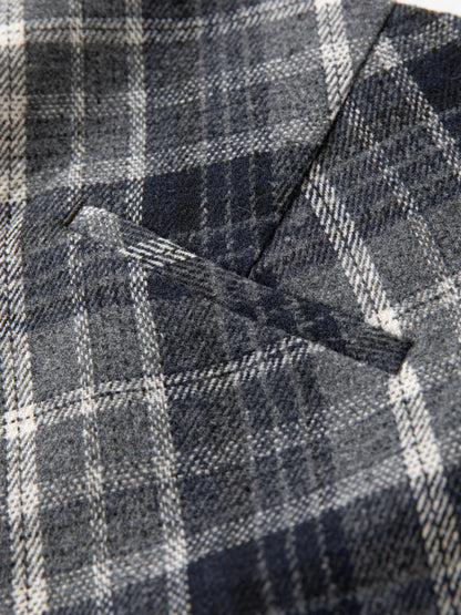 FSLE Autumn Party Skirt High Waist Retro Plaid Knit WoolShort Skirt For Women 2025 Fall Winter New Arrival Y2K Mini A-line Skirt