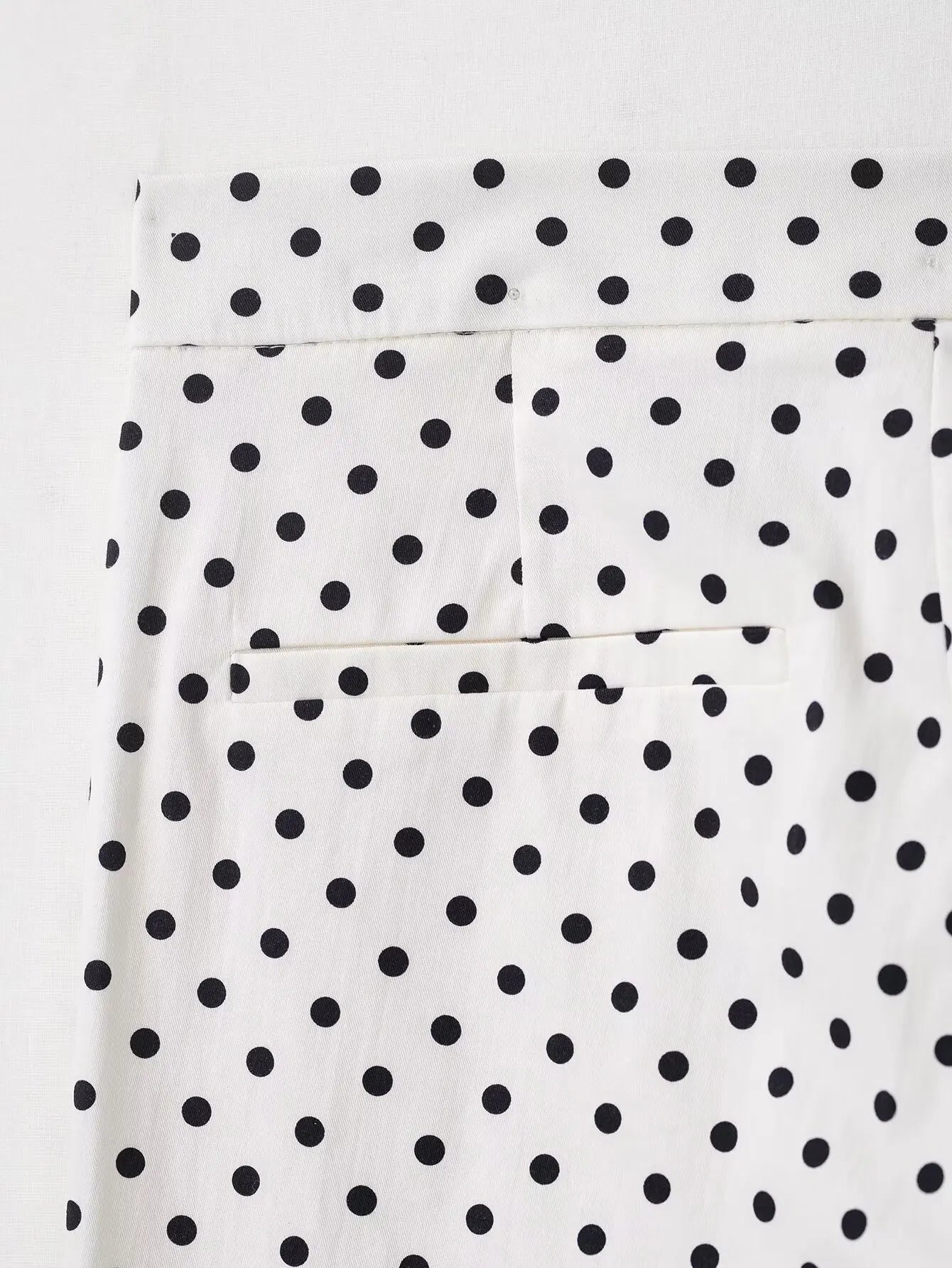 TRAFZA Herbst Polka Dot Gedruckt Jacke Für Frauen Lange Ärmel Rollkragen Zipper Mit Taschen Kordelzug Lose Vintage Mäntel