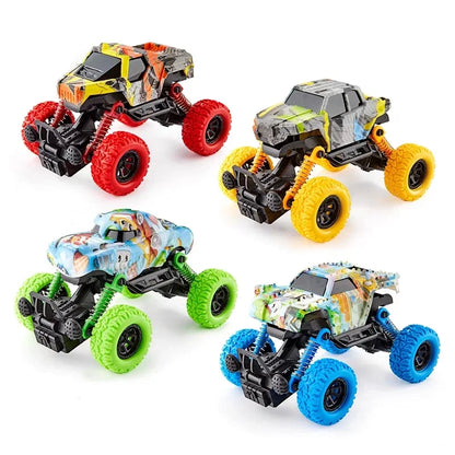 Children's toy car high-speed off-road vehicle outdoor toy off-road vehicle model inertia climbing stunt vehicle children's gift.