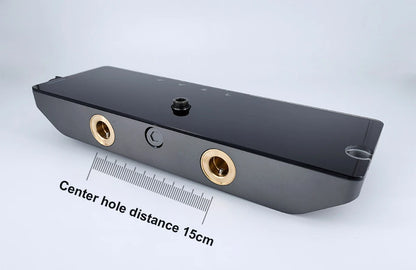 VGX LED Digital Shower System Modern Bathroom Temperature Display Shower Faucet Set Rainlfall Bathroom Mixer Bidet Shower Set