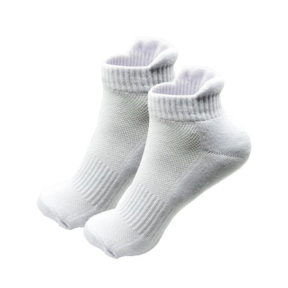 2/4 Pairs Cushioned Cotton Ankle Socks for Men Athletic Running Socks Low Cut Casual Sports Sock Tab Short Socks for Men Women.
